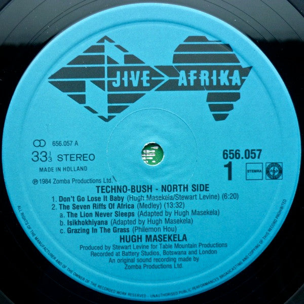 Hugh Masekela : Techno-Bush (LP, Album)