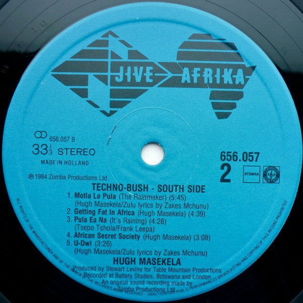 Hugh Masekela : Techno-Bush (LP, Album)