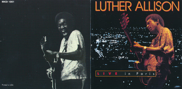 Luther Allison : Live In Paris (CD, Album)
