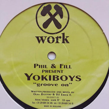 Phil & Fill Present Yokiboys : Groove On (12")