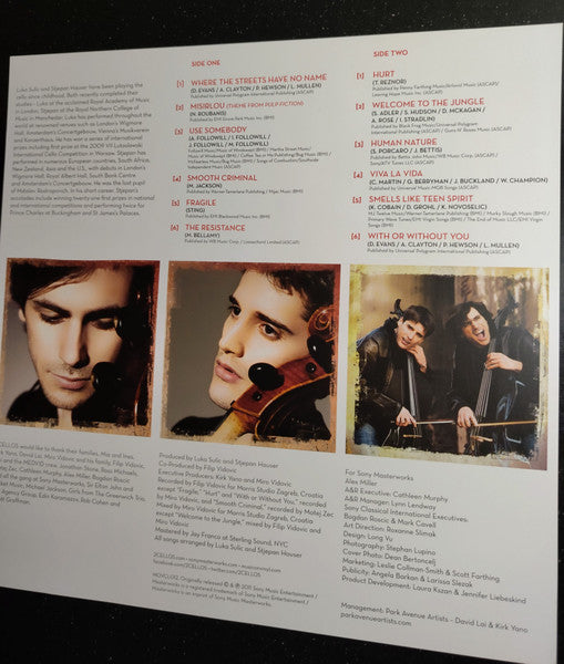 2Cellos : 2Cellos (LP, Album, Ltd, Num, RE, Blu)