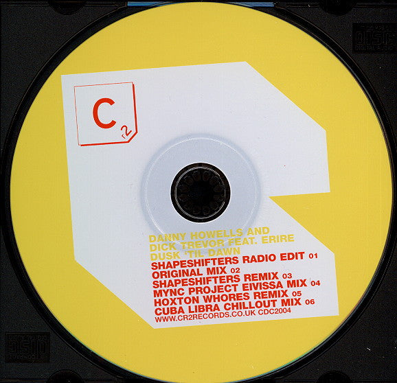 Danny Howells & Dick Trevor Feat. Erire : Dusk 'Til Dawn (CD, Single)