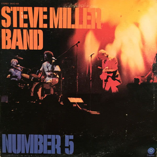 Steve Miller Band : Number 5 (LP, Album, Gat)