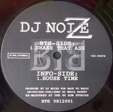 DJ Noise (2) : Shake That Ass (12")