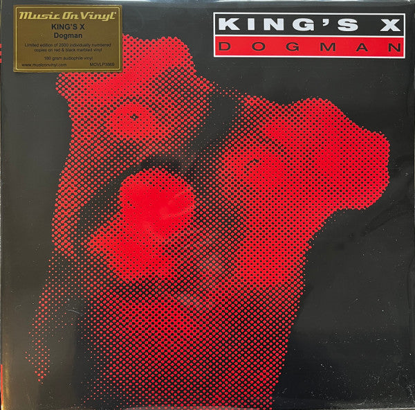 King's X : Dogman (2xLP, Album, Ltd, Num, RE, Red)