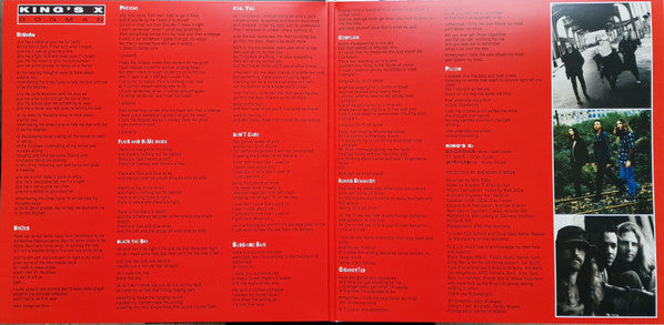 King's X : Dogman (2xLP, Album, Ltd, Num, RE, Red)