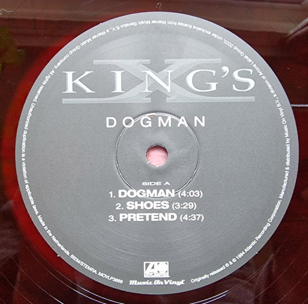 King's X : Dogman (2xLP, Album, Ltd, Num, RE, Red)