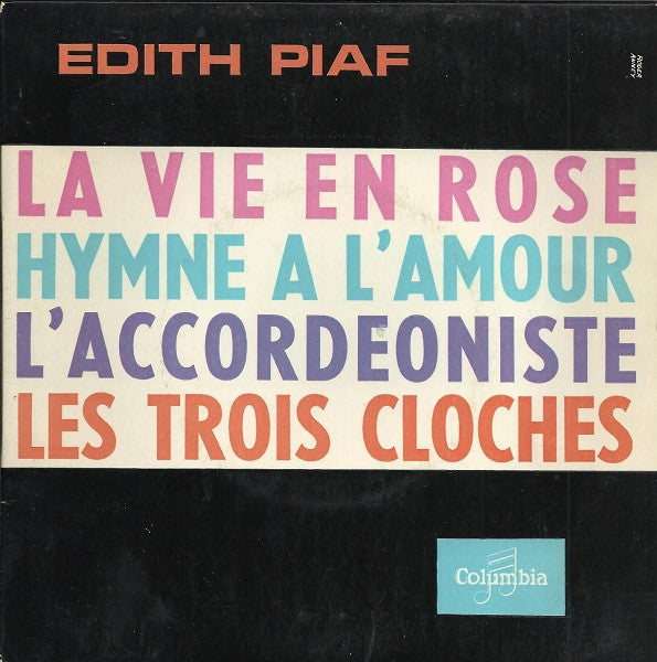 Edith Piaf : La Vie En Rose (7", EP, RE)