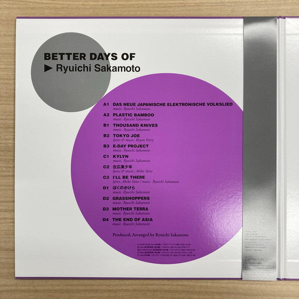 Ryuichi Sakamoto : Better Days Of (2xLP, Comp, Ltd)