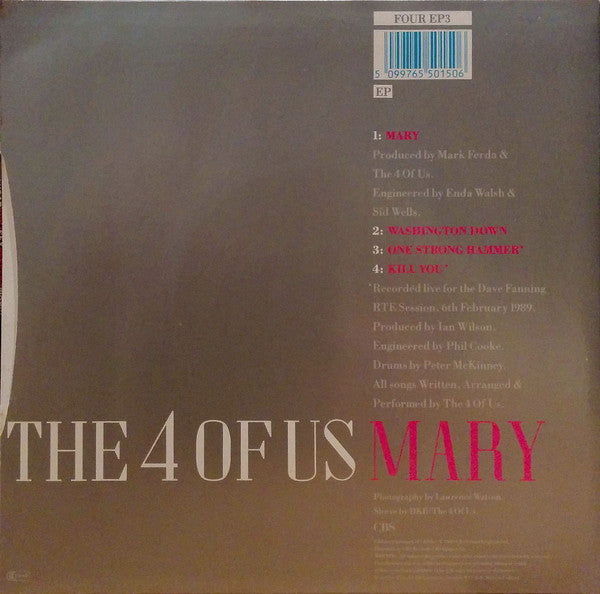 The 4 Of Us : Mary (7")