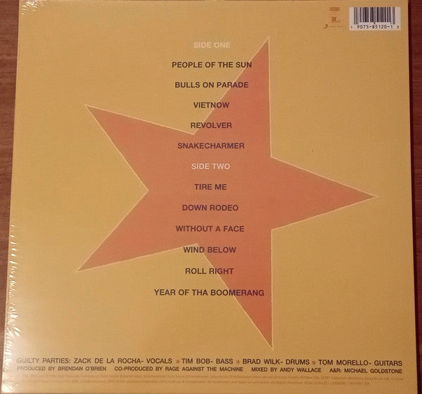 Rage Against The Machine : Evil Empire (LP, Album, RE)