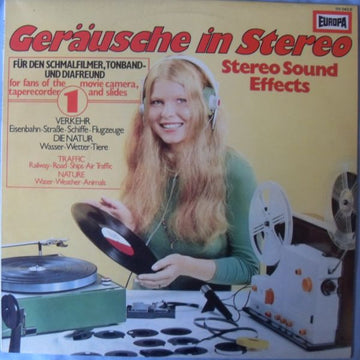 No Artist : Geräusche In Stereo 1  (LP, RE)