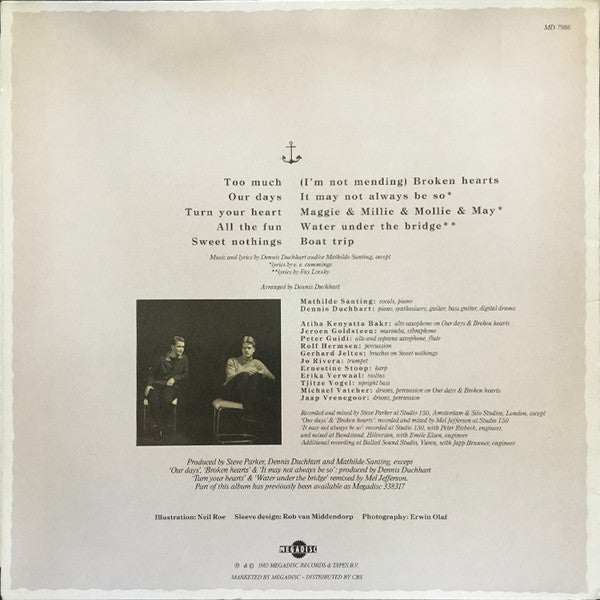 Mathilde Santing : Water Under The Bridge (LP, Album)