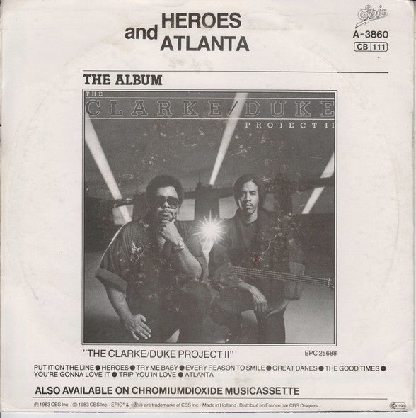 Stanley Clarke/George Duke : Heroes (7", Single)