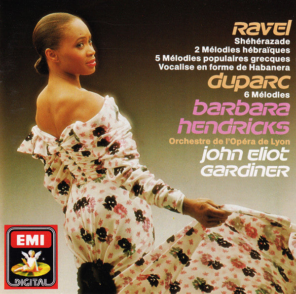 Maurice Ravel, Henri Duparc - Barbara Hendricks, Orchestre De L'Opéra De Lyon, John Eliot Gardiner : Ravel: Shéhérazade · 2 Mélodies Hébraïques · 5 Mélodies Populaires Grecques · Vocalise En Forme De Habanera · Duparc: 6 Mélodies (CD, Album)