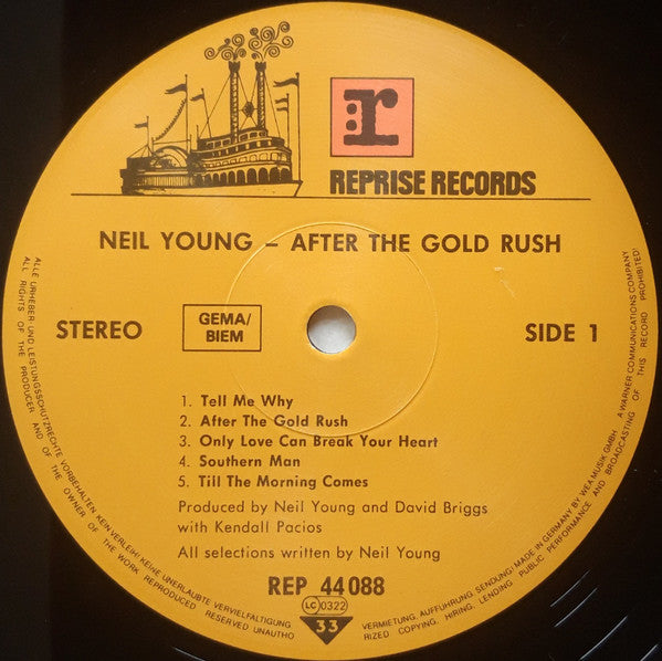 Neil Young : After The Gold Rush (LP, Album, RE, Gat)