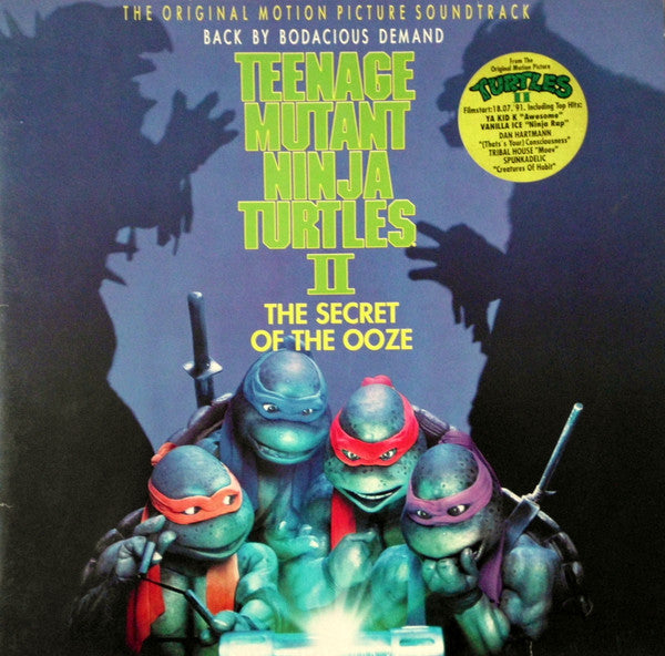 Various : Teenage Mutant Ninja Turtles II: The Secret Of The Ooze (The Original Motion Picture Soundtrack) (LP, Album)