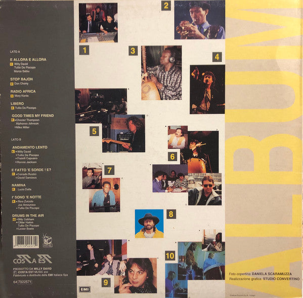 Tullio De Piscopo : Album (LP, Album)