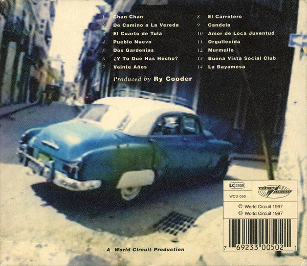 Buena Vista Social Club : Buena Vista Social Club (CD, Album, O-c)