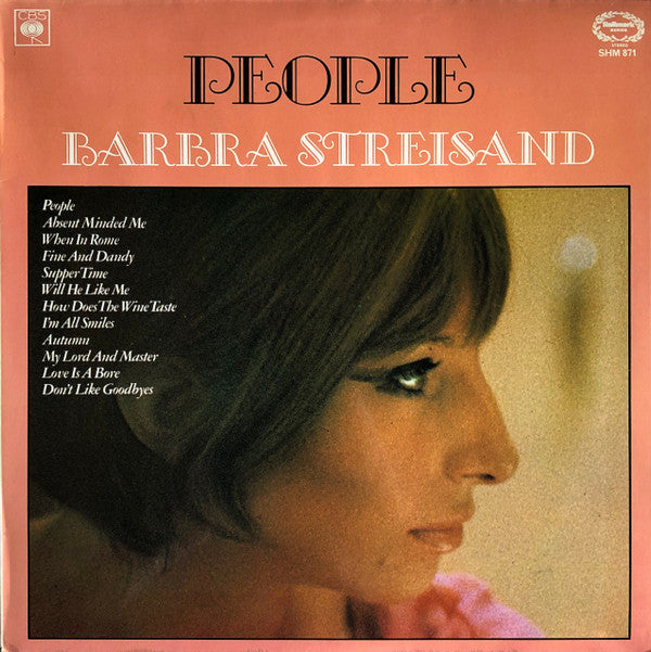 Barbra Streisand : People (LP, Album, RE)