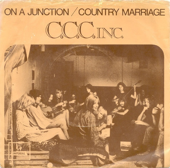 C.C.C. Inc. : On A Junction / Country Marriage (7", Single)