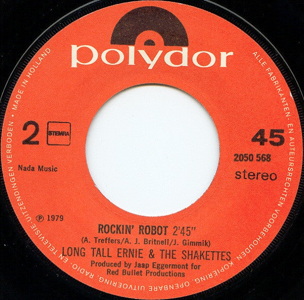 Long Tall Ernie And The Shakers : Voodoo Stomp (7", Single)