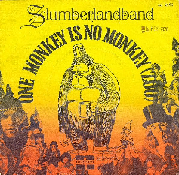 Slumberlandband : One Monkey Is No Monkey (Zoo) (7", Single)