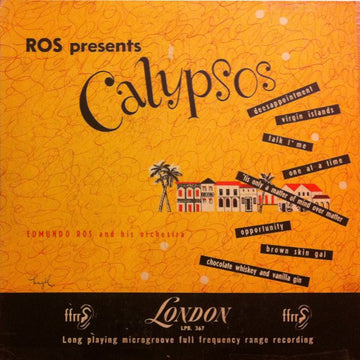 Edmundo Ros & His Orchestra : Ros Presents Calypsos (10", Album)