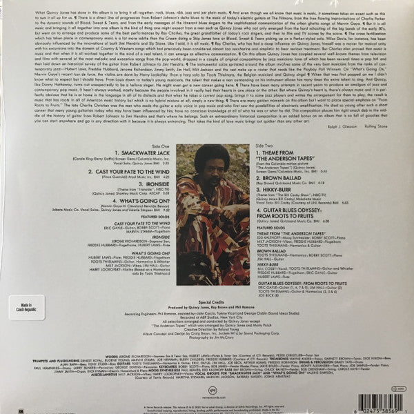 Quincy Jones : Smackwater Jack (LP, Album, RE, Gre)