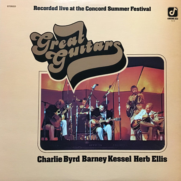 Great Guitars* - Charlie Byrd - Barney Kessel - Herb Ellis : Great Guitars (LP, Album)