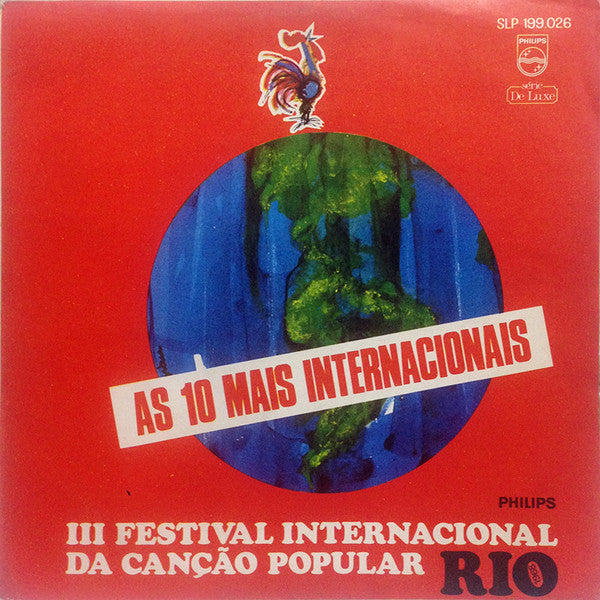 Various : III Festival Internacional Da Canção Popular Rio (Fase Internacional) (LP, Comp)