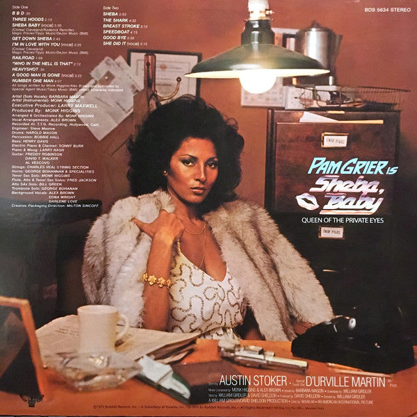 Monk Higgins & Alex Brown : Sheba, Baby (LP, Album, RE)