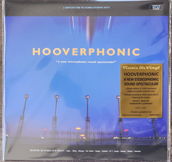 Hooverphonic : A New Stereophonic Sound Spectacular (LP, Album, Ltd, Num, RE, Yel)