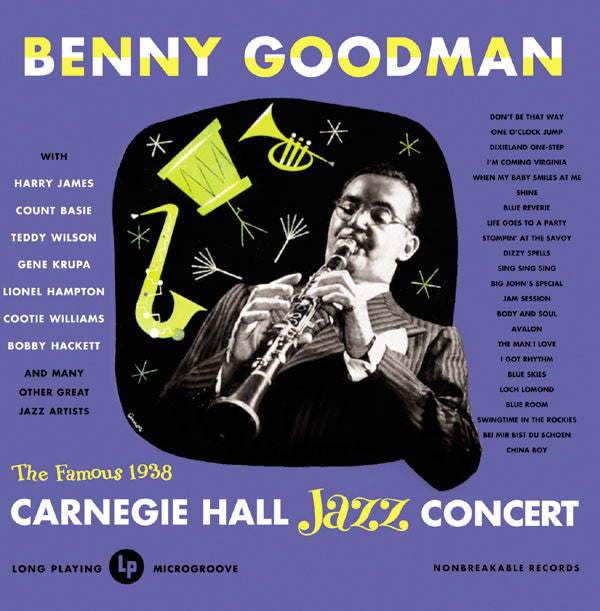 Benny Goodman : The Famous 1938 Carnegie Hall Jazz Concert (2xCD, RE, RM)