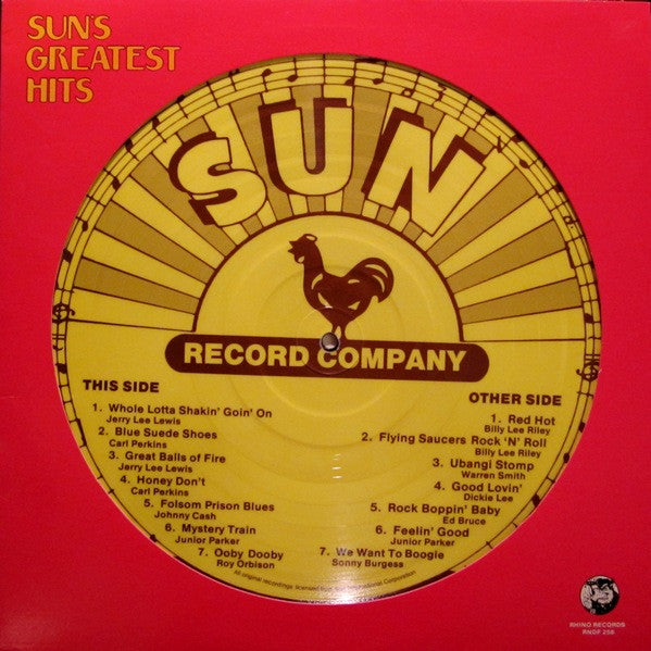 Various : Sun's Greatest Hits (LP, Comp, Pic)