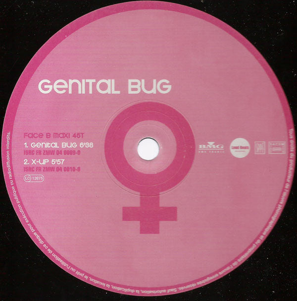 Genital Bug : Alien's On Fire (12")
