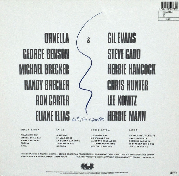 Ornella Vanoni : Ornella &... (2xLP)