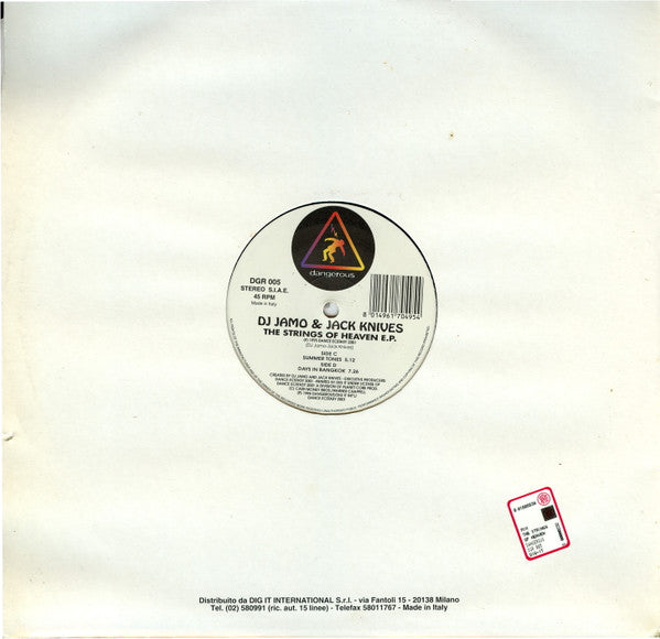 DJ Jamo & Jack Knives : The Strings Of Heaven EP (2x12", EP)