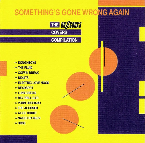 Various : Something's Gone Wrong Again: The Buzzcocks Covers Compilation (CD, Comp)