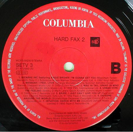 Various : Hard Fax 2 (2xLP, Comp)