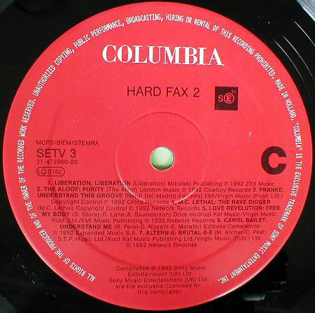Various : Hard Fax 2 (2xLP, Comp)
