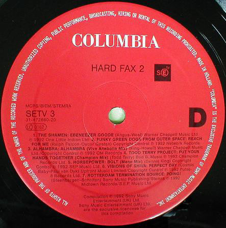 Various : Hard Fax 2 (2xLP, Comp)