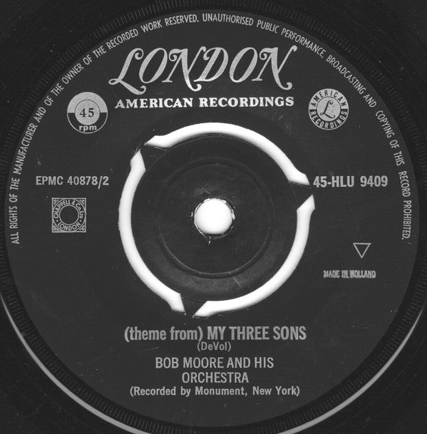 Bob Moore And His Orchestra : Mexico / (Theme From) My Three Sons (7", Single)