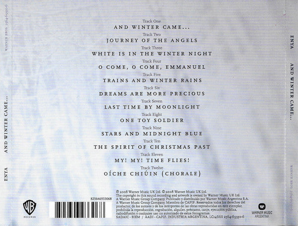 Enya : And Winter Came... (CD, Album)