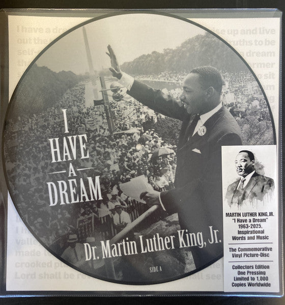 Martin Luther King* : I Have A Dream (LP, Album, Ltd, Pic)
