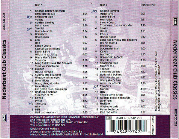 Various : Club Classics - Nederbeat (2xCD, Comp)