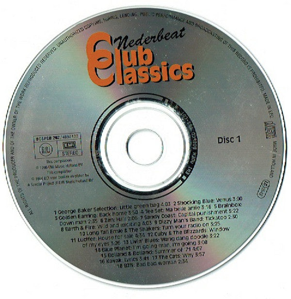 Various : Club Classics - Nederbeat (2xCD, Comp)