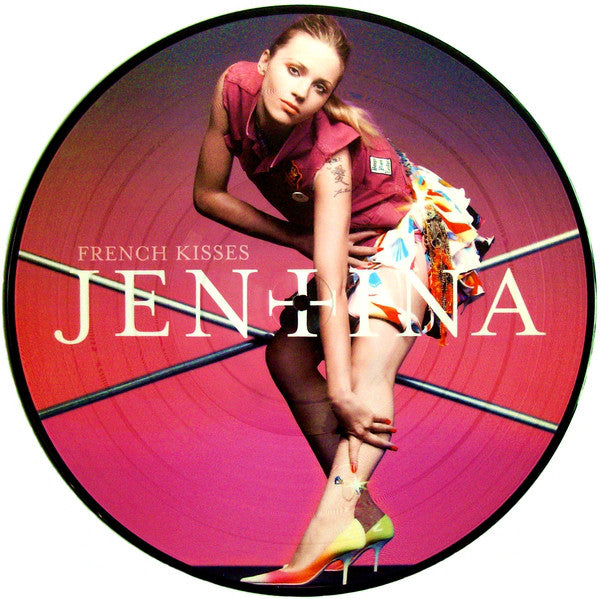 Jentina : French Kisses (12", Single, Ltd, Pic)