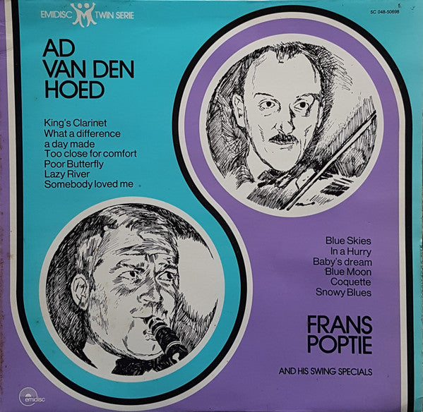 Ad van den Hoed / Frans Poptie : Ad van den Hoed - Frans Poptie (LP, Comp)