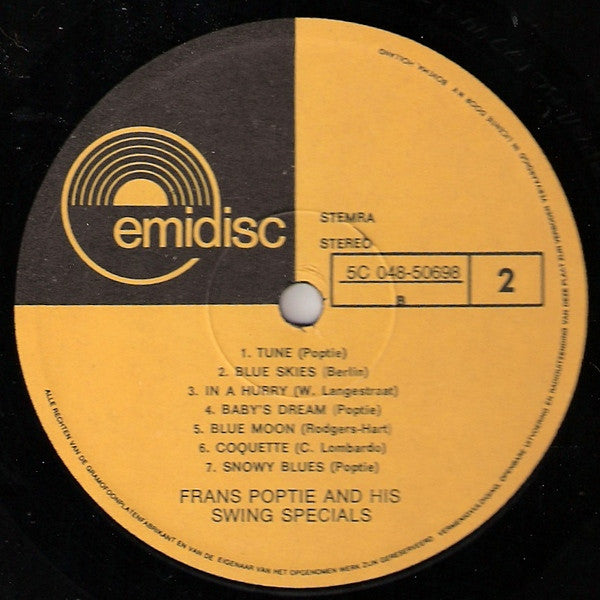 Ad van den Hoed / Frans Poptie : Ad van den Hoed - Frans Poptie (LP, Comp)